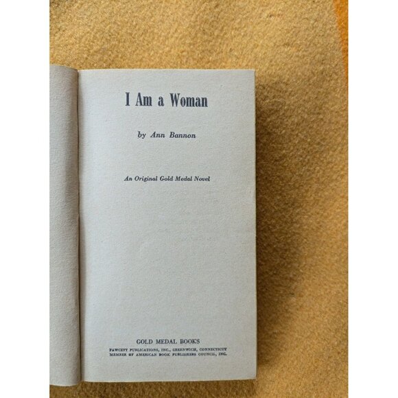 I am a Woman - In Love ANN BANNON 1959 First Edition PB Lesbian Vintage 1st Ed. - Picture 5 of 16